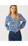 Elsa Top Multi Paisley Parade