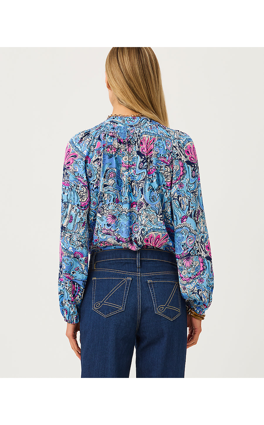 Elsa Top Multi Paisley Parade
