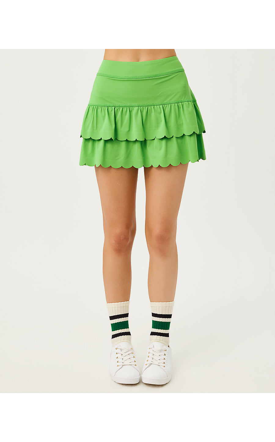 UPF 50+ Miesha Scallop Skort Chateau Green