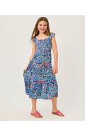 Mini Jilly Midi Dress Multi Paisley Parade
