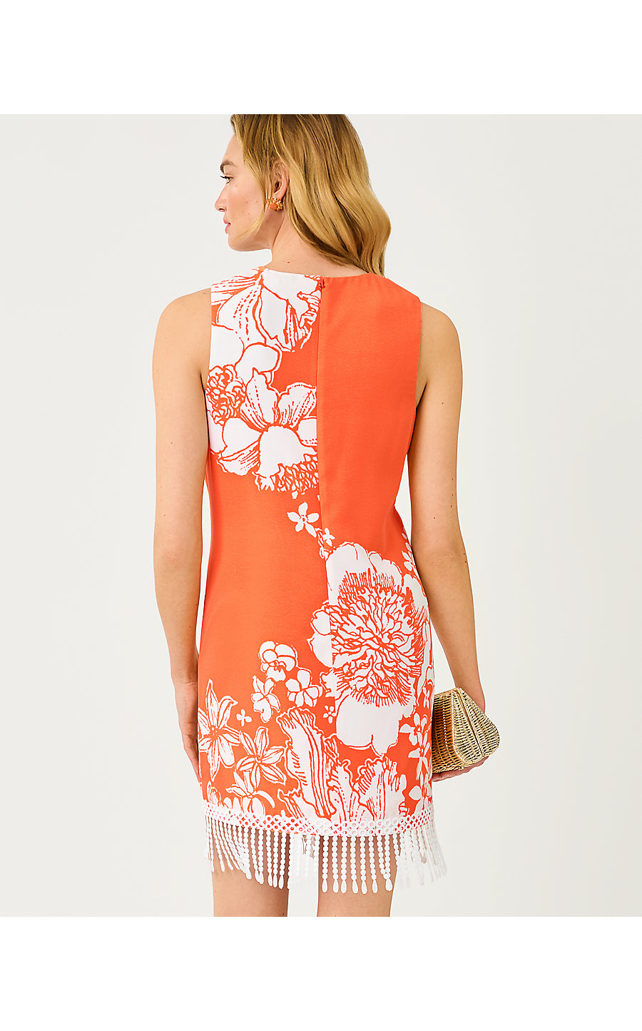 Aniya Shift Sunset Orange Budding Romance Engineered