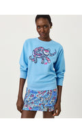 Ballad Long Sleeve Sweatshirt Multi Paisley Parade Embellishment