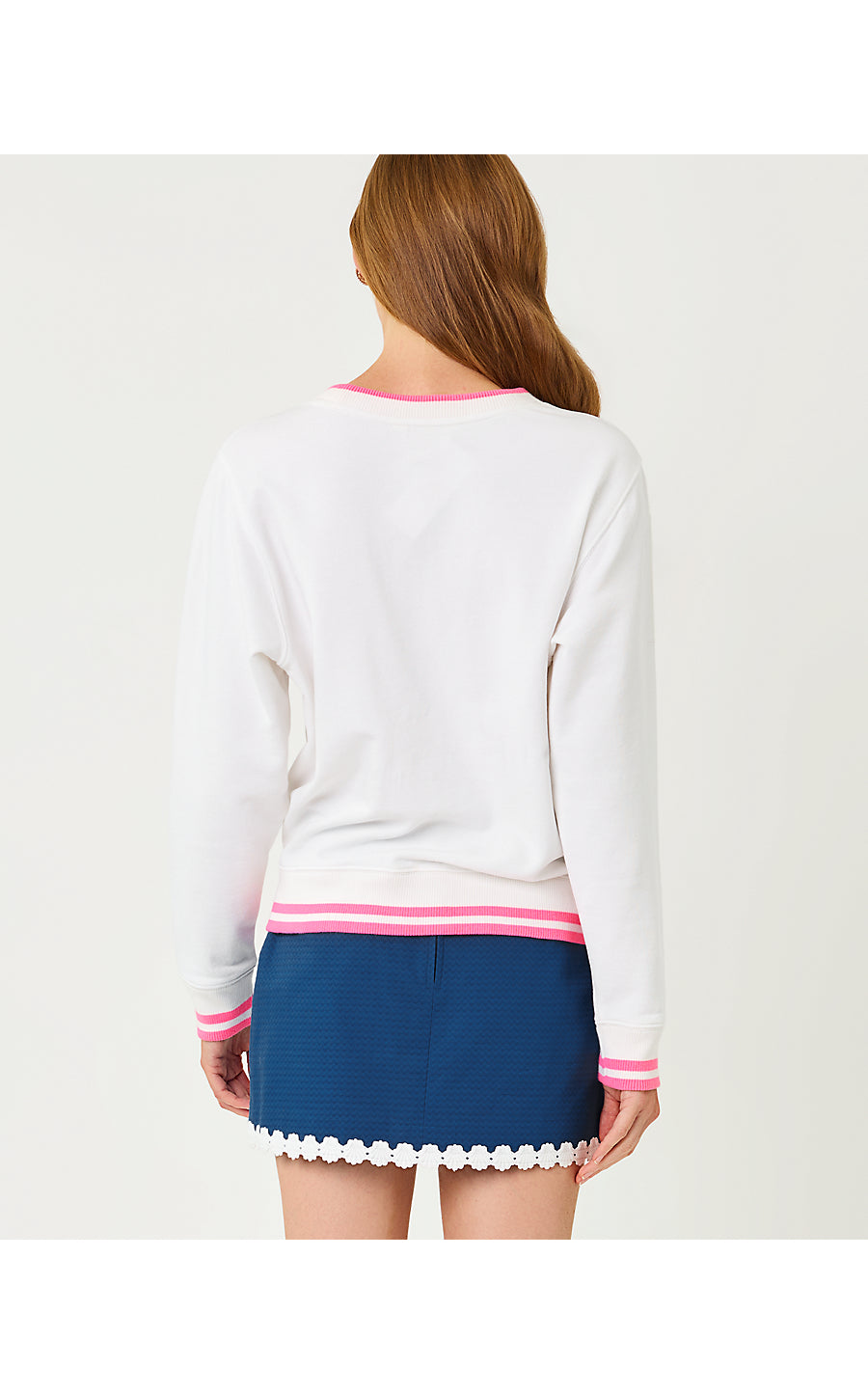 Ballad Long Sleeve Sweatshirt Multi Society Crab Embroidery