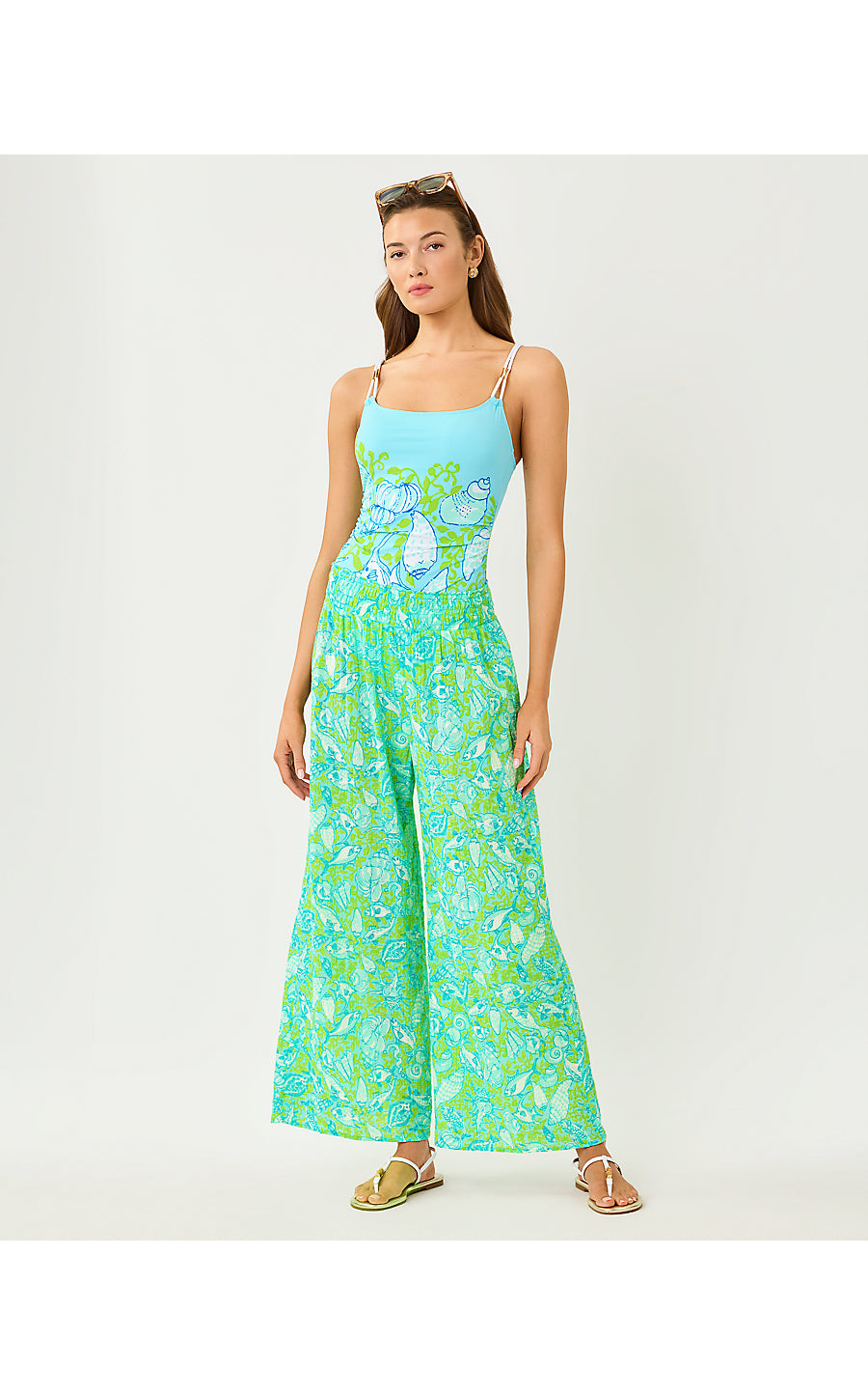 Enzo Pant Coverup Day Dream Blue Throw Me A Line