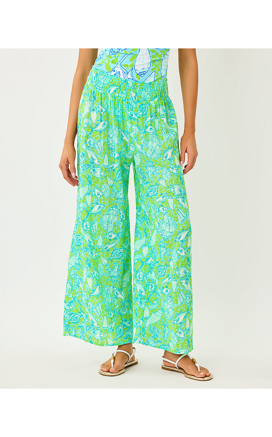 Enzo Pant Coverup Day Dream Blue Throw Me A Line