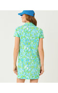 UPF 50+ Dune Short Sleeve Dress Day Dream Blue Throw Me A Line