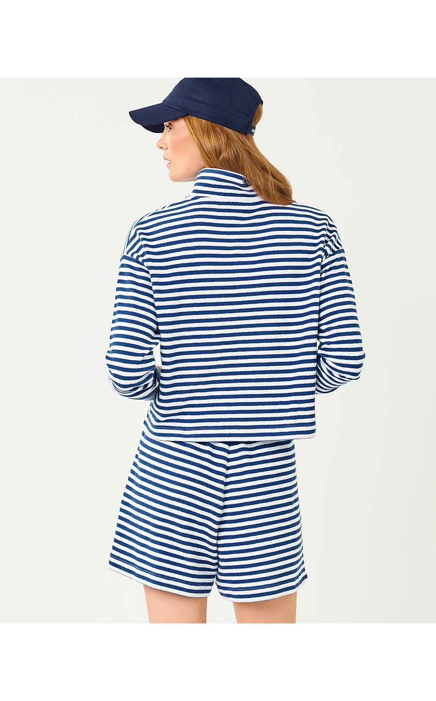 Amaris Pullover Starlight Navy St Tropez Stripe