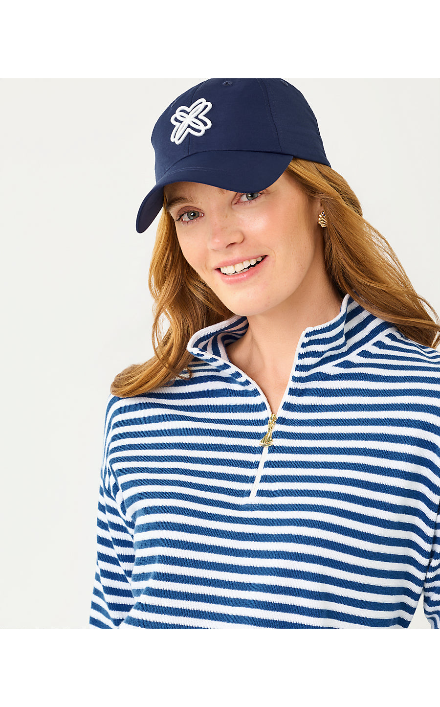 Amaris Pullover Starlight Navy St Tropez Stripe