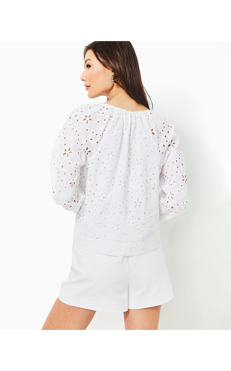 Sarissa Stretch Short Resort White