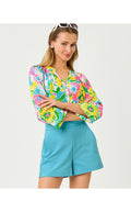 Sarissa Stretch Short Turquoise Tide