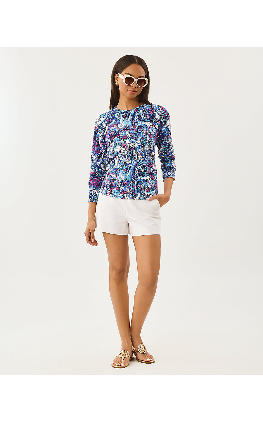 Salima Sweater Multi Paisley Parade
