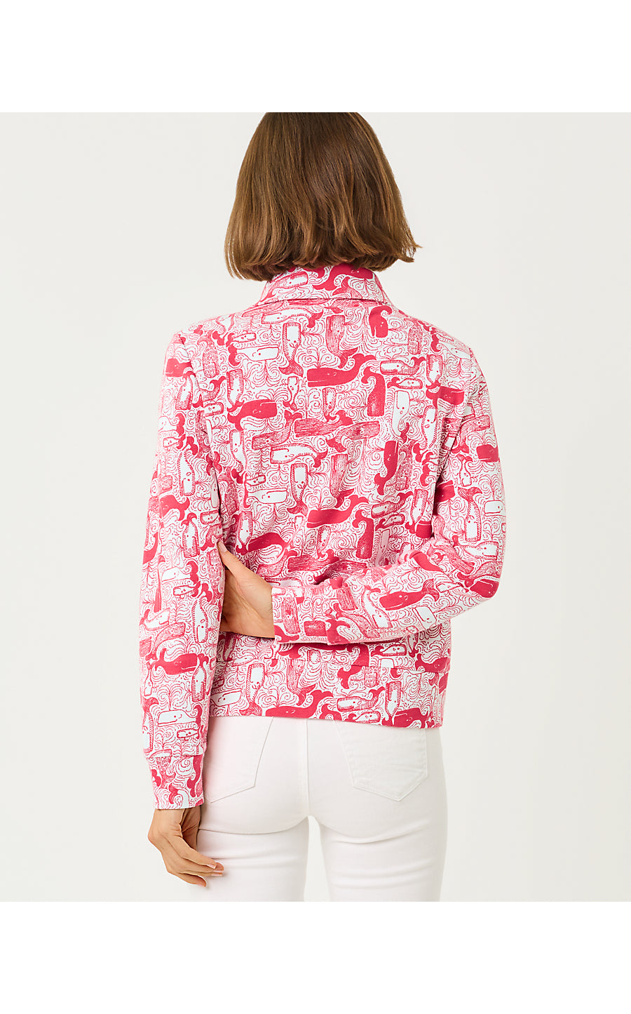 Eleni Pullover Paradise Punch Thar She Blows