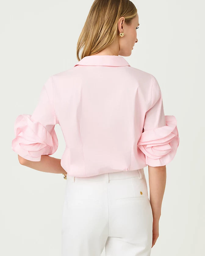 The Flower Lilly Shirt Pink Muse