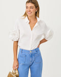 The Flower Lilly Shirt Resort White