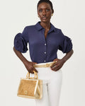 The Flower Lilly Shirt True Navy