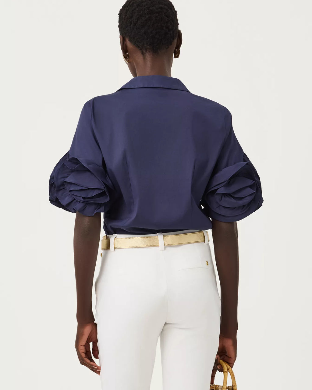The Flower Lilly Shirt True Navy