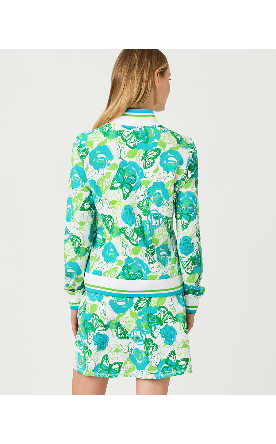 UPF 50+ Regate Jacket Resort White Monarch Rose