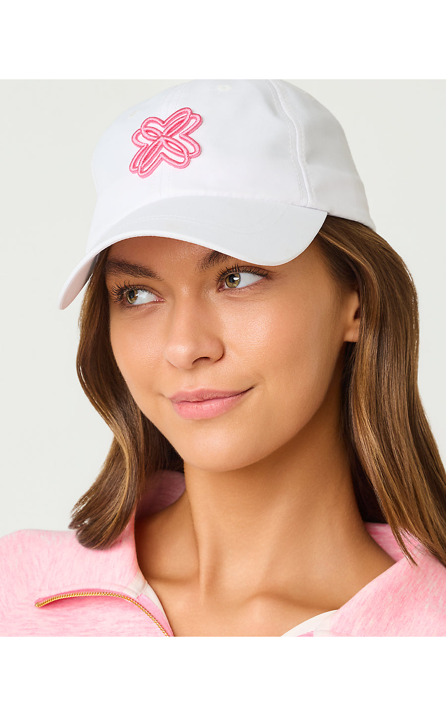Logo Run Around Hat Resort White