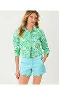 Seaspray Linen Jacket Mint Condition Burst Of Joy