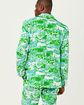 Mens Flagler Blazer Capri Blue Galloping Gals