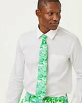 Mens Tie And Pocket Capri Blue Galloping Gals Mens Accessories