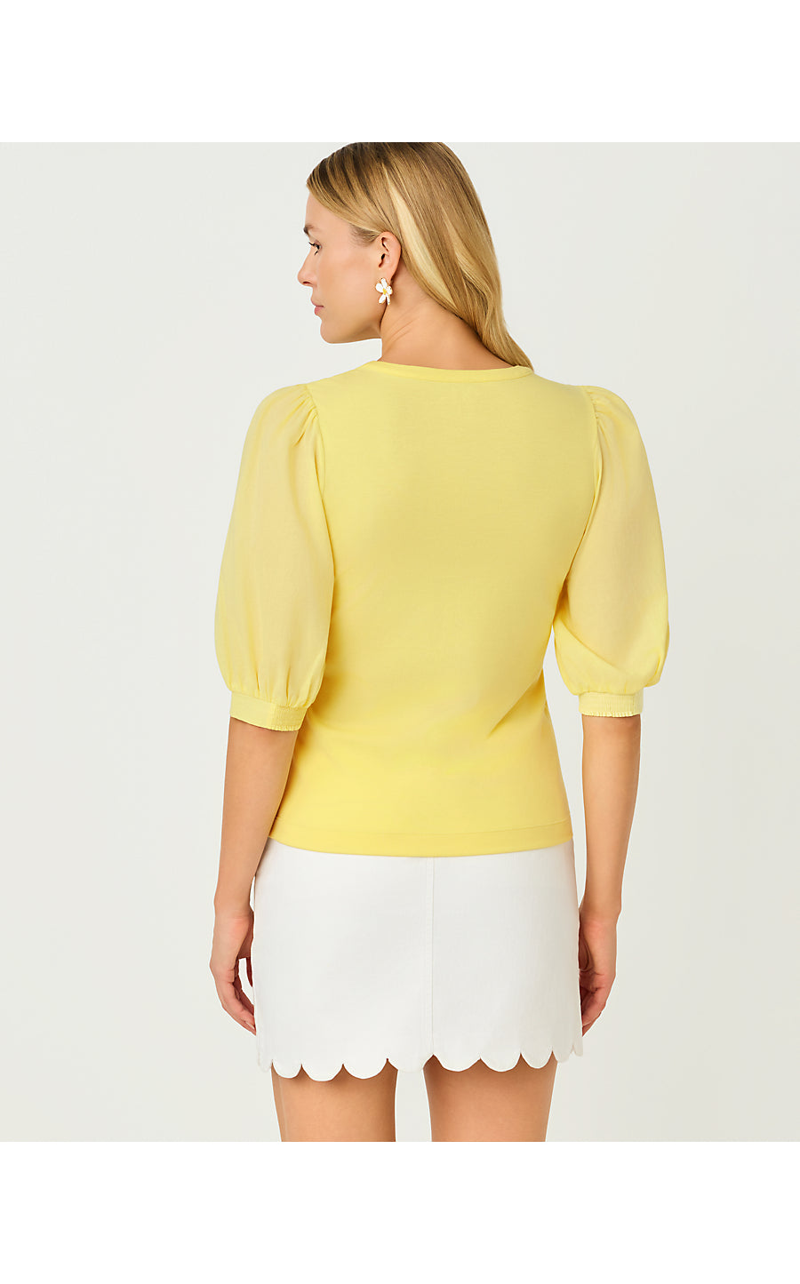Ronson Knit Top Finch Yellow