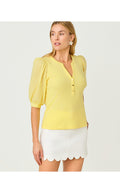 Ronson Knit Top Finch Yellow