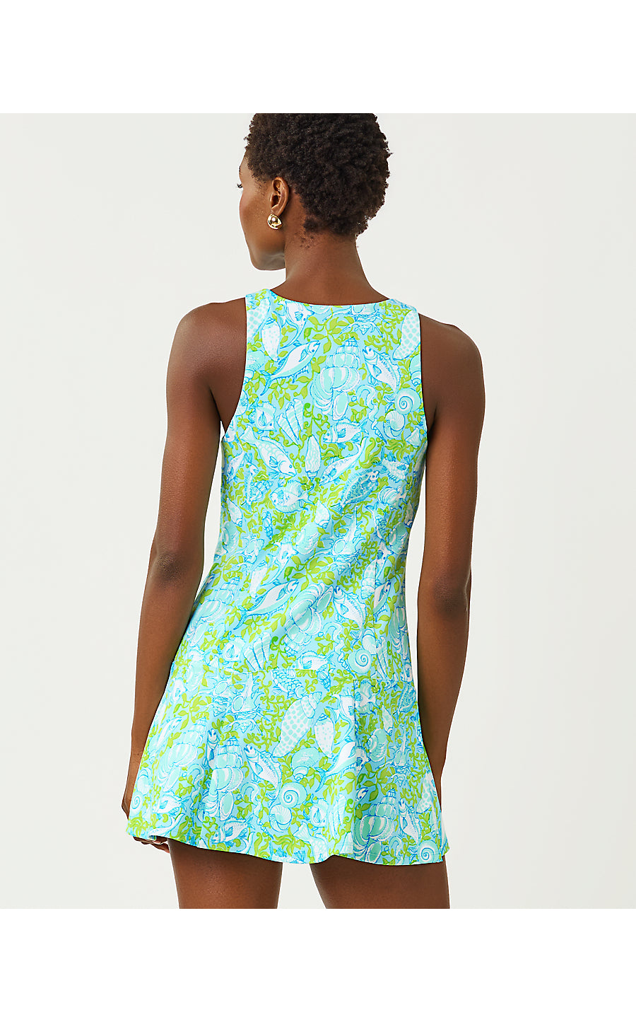 UPF 50+ Westley Active Dress Day Dream Blue Throw Me A Line
