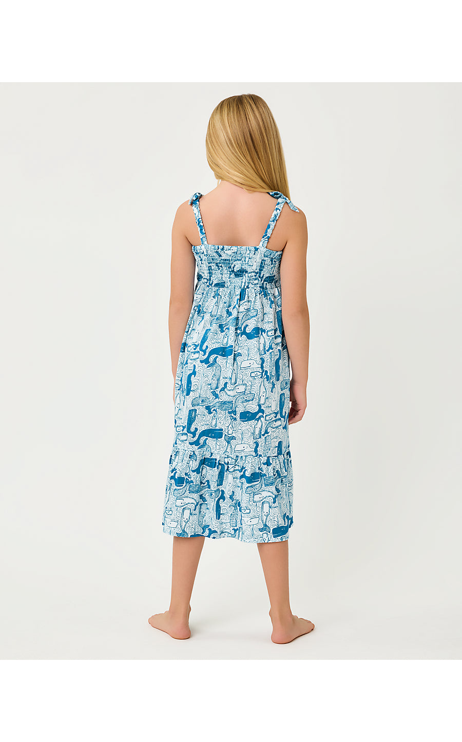 Mini Kailua Maxi Dress Nassau Blue Thar She Blows