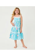 Mini Zanna Midi Dress Capri Blue Shelden