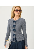 Kelso Cardigan Low Tide Navy Marl