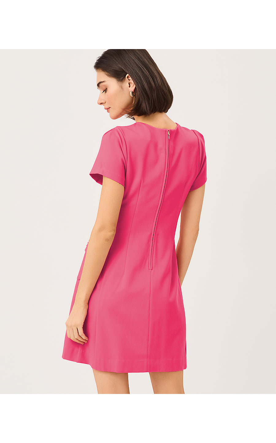 Fallon Dress Pink Aster