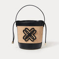 MALIA RAFFIA BUCKET BAG SUNBAKED TAN