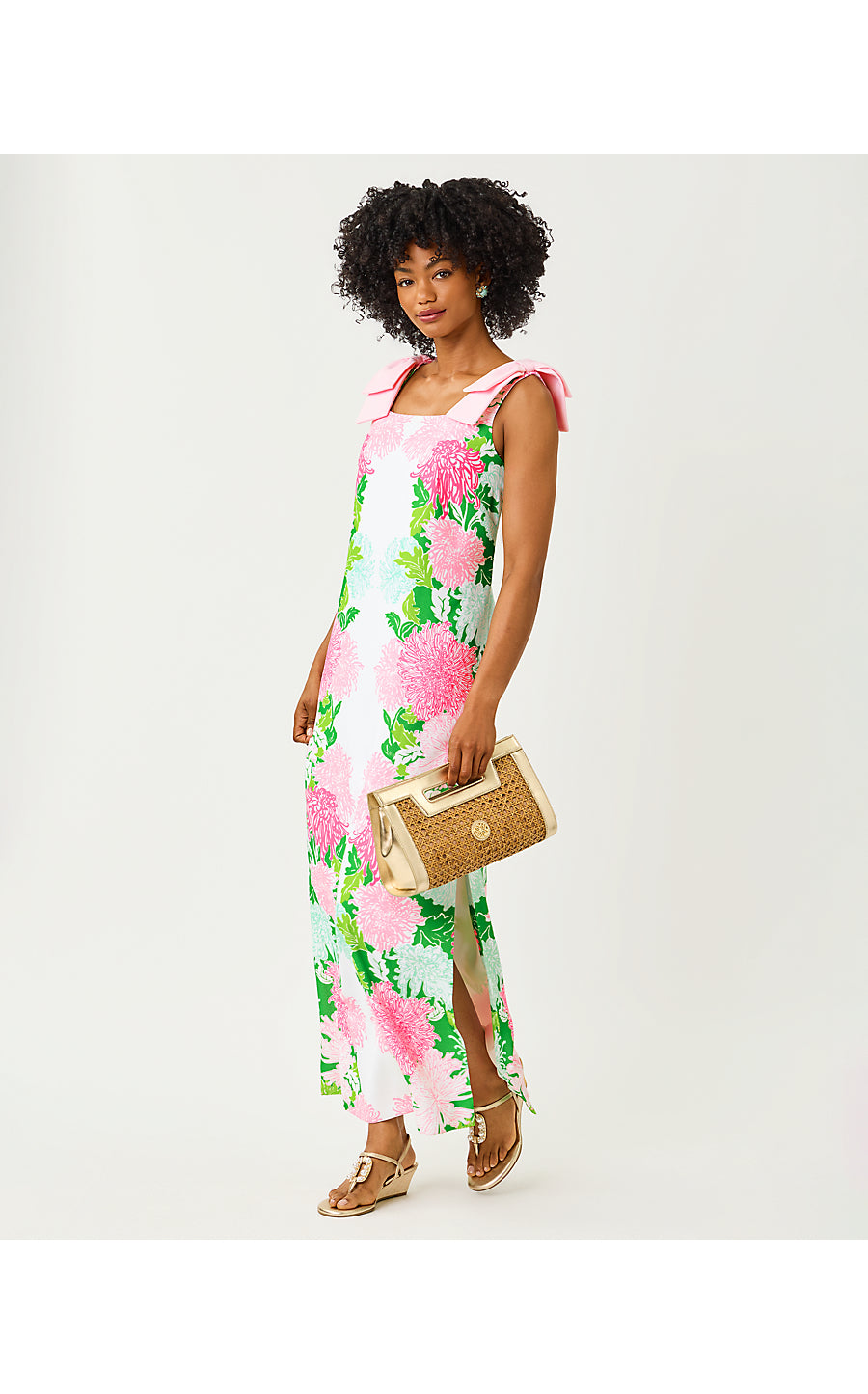 Bernice Maxi Dress Terrace Green Go With The Flow Engineered