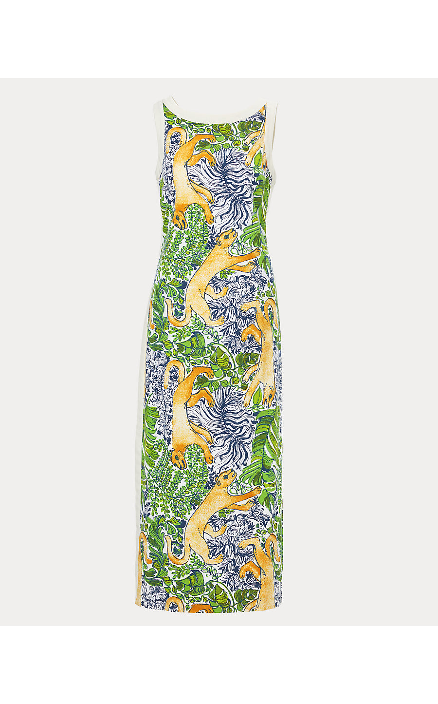 Eleanora Maxi Shift Romper Multi Palm Prowl Engineered