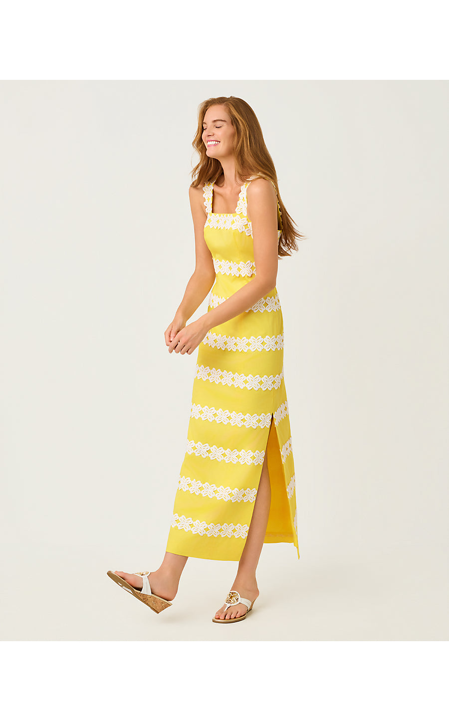 Davis Maxi Dress Estelle Yellow