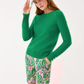 LOLA SWEATER BAMBOO GREEN