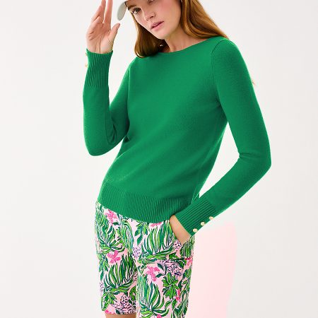 LOLA SWEATER BAMBOO GREEN