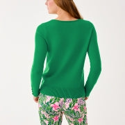 LOLA SWEATER BAMBOO GREEN