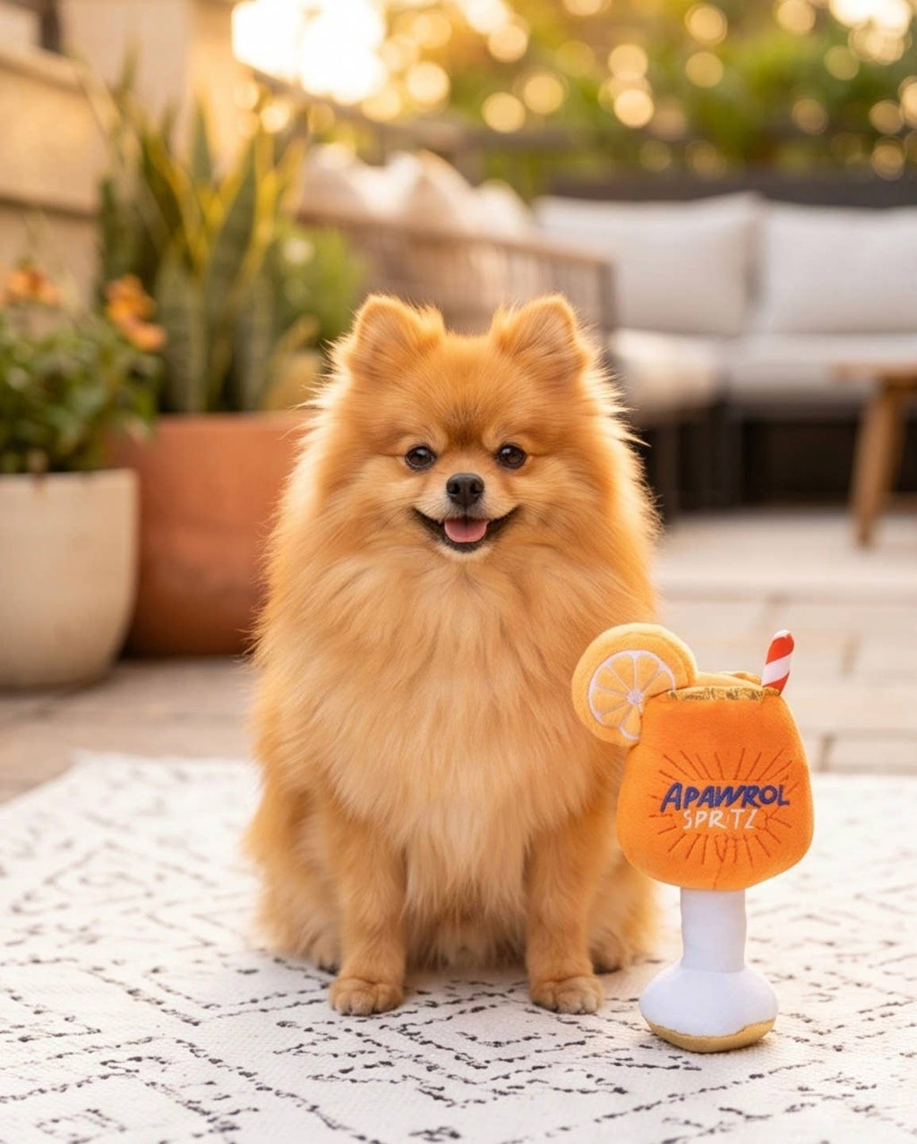 Apawrol Spritz  | Squeaker Dog Toy