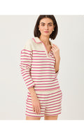 Corvaya Pullover Berry Bouquet Legacy Stripe