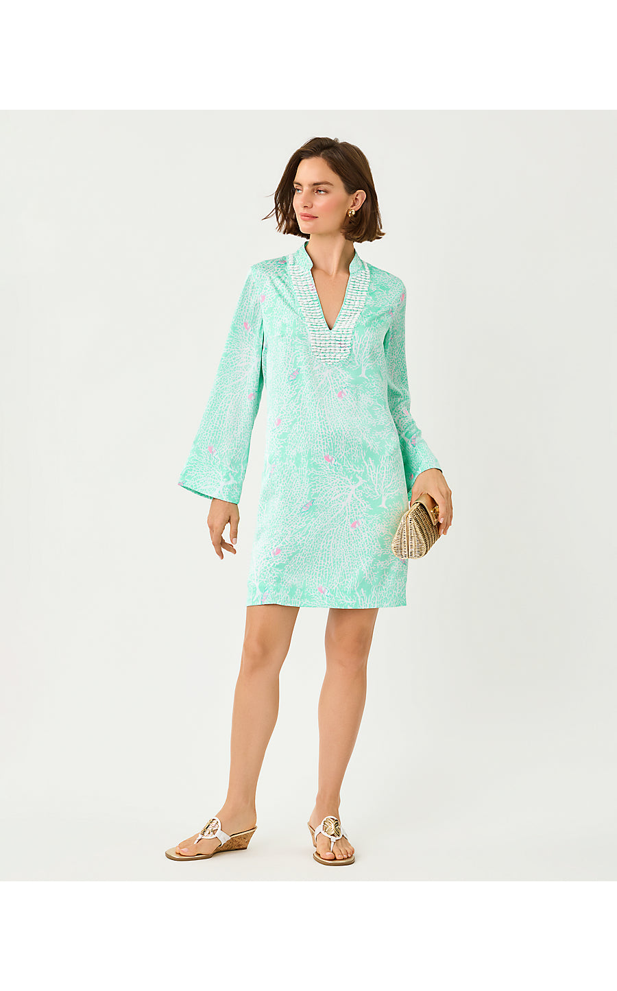 Irella Caftan Dress Mint Condition Fantastical