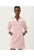 Corvaya Dress Berry Bouquet Legacy Stripe
