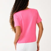 CLAIRMONT RHINESTONE KNIT CONFETTI PINK