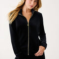 REGATE VELOUR JACKET NOIR