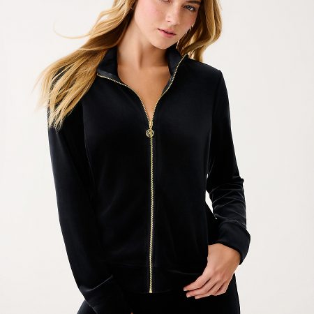 REGATE VELOUR JACKET NOIR