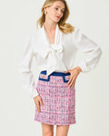 The Bow Lilly Shirt Resort White