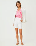 7" Sarissa High Rise Stretch Short Resort White
