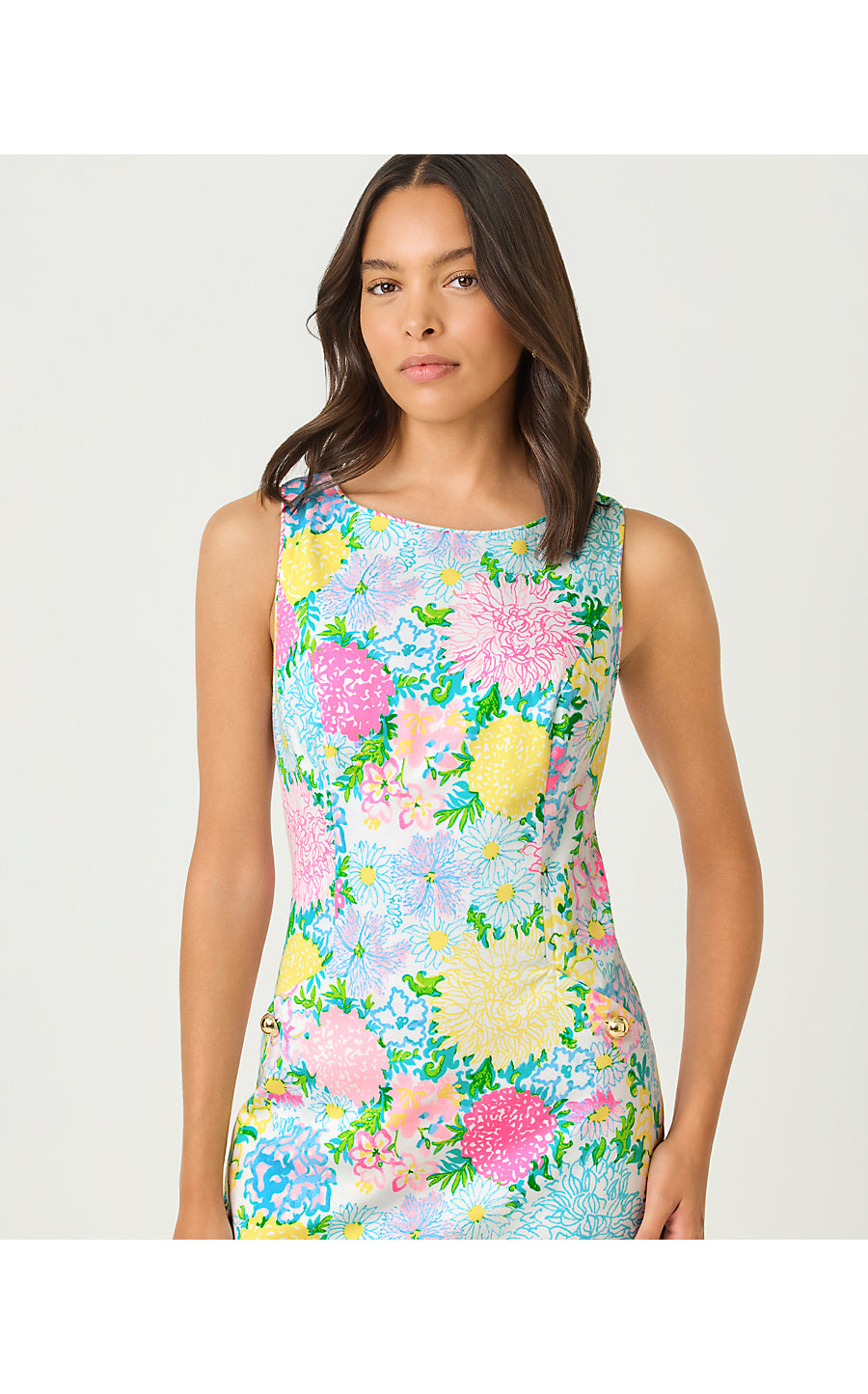The Scallop Lilly Shift Multi Lilly Garden