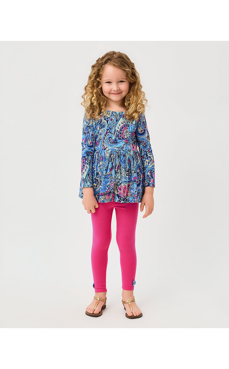 Adella Tunic & Legging Set Multi Paisley Parade